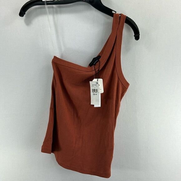 Sanctuary Hot Shot Ribbed One Should Tank- Earth- Size M- NWT - Picture 2 of 7